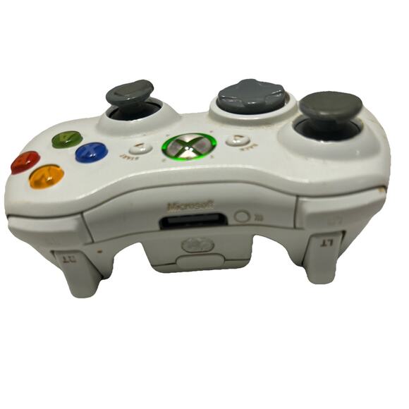 Microsoft Xbox 360 Wireless White Controller - OEM Official Original - Picture 6 of 8